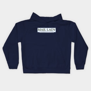 Mail Lady Goddess of Letters Kids Hoodie